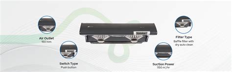 Propello Queen Plus Chimney | Maximum Suction | Gesture Control