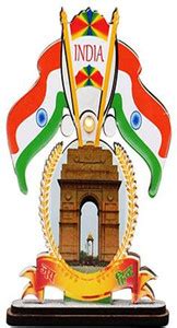 MBA INDIAN FLAG Rectangle Car Dashboard Flag Price in India - Buy MBA ...