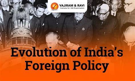 Evolution of India’s Foreign Policy