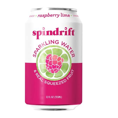 Buy Spindrift Sparkling Water, 12 Fl. Oz. Cans (16 Pack) (Raspberry ...