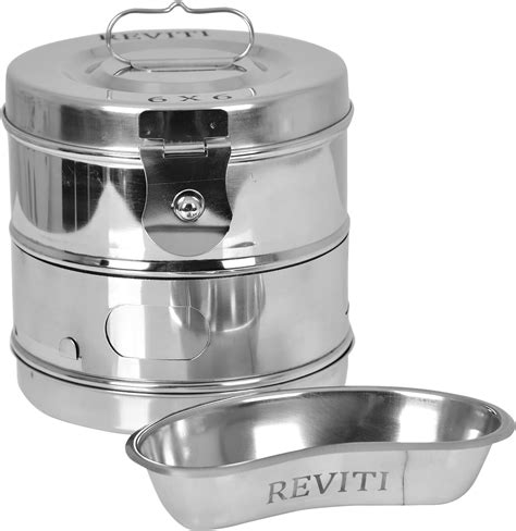 Reviti® by Hospiclub BIG Dressing Drum/Autoclave Drum 15x12, 11x9, 9x9 ...