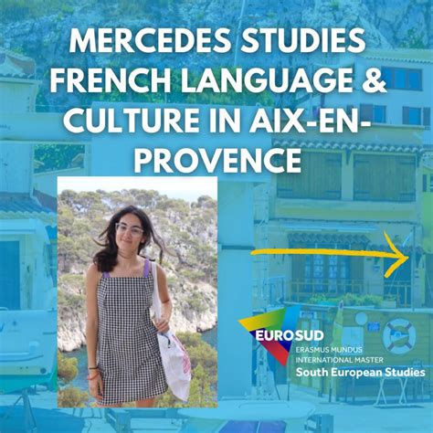 EUROSUD International Master in South European Studies on LinkedIn: 🇫🇷 Mercedes studies French ...
