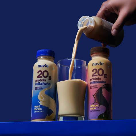 Buy Nuvie 20 gm Protein Shake - All 3 Flavors Variety Pack in India at ...