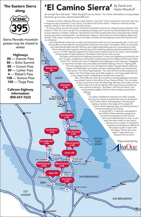395 Map - Scenic 395