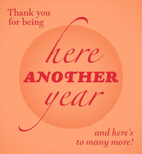 Here Another Year Ecard - Doing More Today