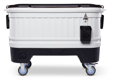 Buy Igloo 125 qt. Party Bar Wheeled Ice Chest, White and Black Online ...