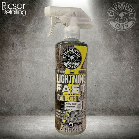 Chemical Guys Lightning Fast Carpet & Upholstery Stain Cleaner 16oz/47 ...