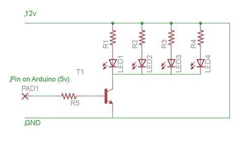 Image result for Arduino Transistor LED