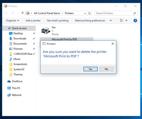 Image result for Microsoft Windows 10 PDF Printer