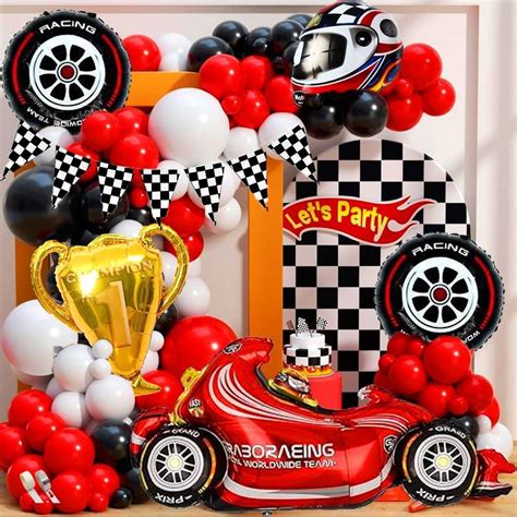 Flipkart.com | PopTheParty Solid F1 Racing Theme Birthday Kit Race Car ...
