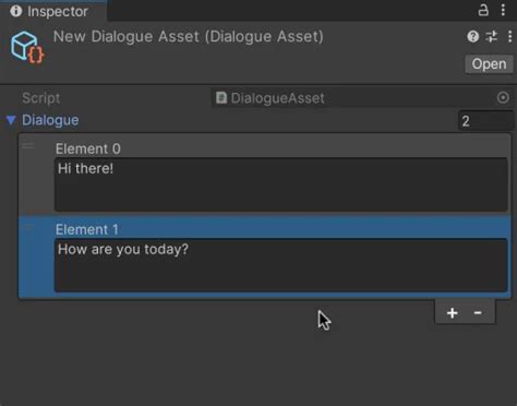 Dialogue Unity 的图像结果