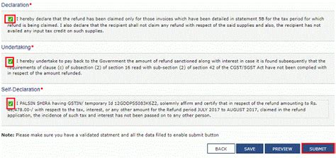 GST refund claim by Supplier of Deemed Exports- Procedure
