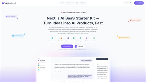 7+ Best AI Website Templates for 2026 - Agents, Chatbots, Starter Kits