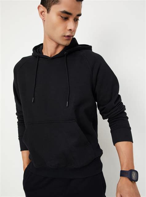 Buy Men Solid Hooded Sweatshirt Online at just Rs. 899.0 ...