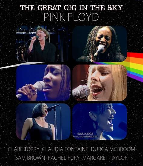 all vocalists of The Great Gig in the Sky : r/pinkfloyd
