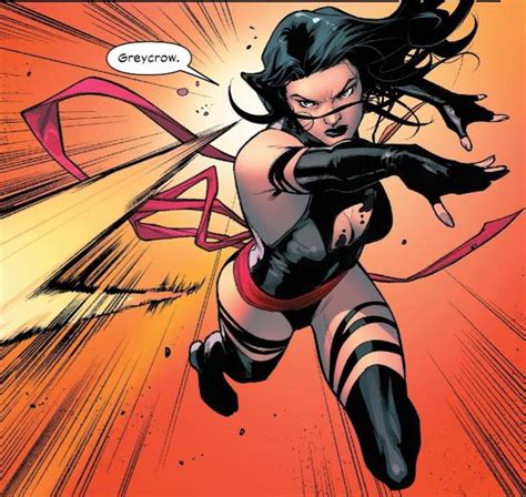 Psylocke. Ripped-to-Cleavage Suit. [Hellions #4] : r/Comic_Panels