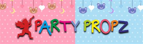 Party Propz Baby Shower Decorations Kit - 48 Pcs Baby Shower Balloons ...