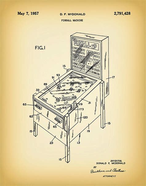 Image result for Pinball Design Blue Print