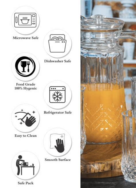 Roxx Glass Longchamp Drink Water and Juice Glasses Set of 6 Pieces 260 ...