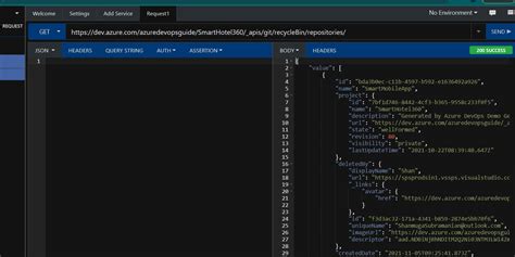 Image result for Restore Deleted Repository Azure DevOps