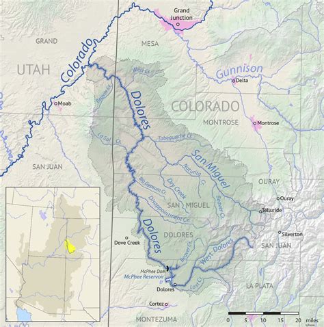 Colorado River Basin Map