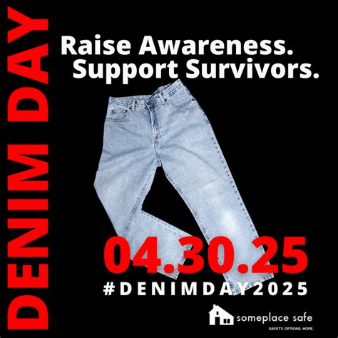 Supporting Survivors of Sexual Violence with Denim Day | Someplace Safe