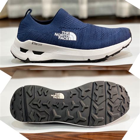 熱賣商品 正貨The North Face美式款針織男鞋 套腳款 戶外休閒鞋 輕便款 透氣健步鞋 緩震回彈耐磨底 一腳蹬 | Yahoo奇摩拍賣