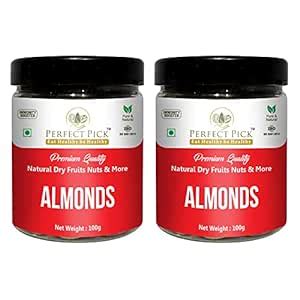 Perfect Pick 100% Natural Premium California Dried Almonds | Premium ...