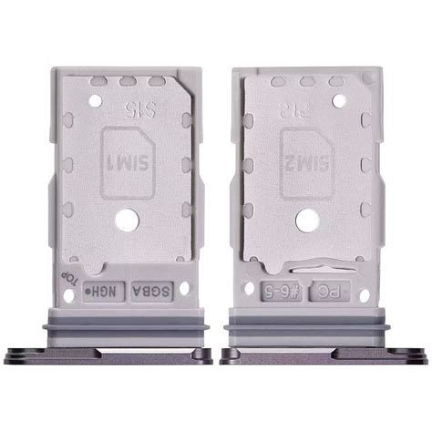 Dual Sim Card Tray Compatible For Samsung Galaxy S24 FE 5G Replacement