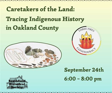 Caretakers of the Land: Tracing Indigenous History in Oakland County ...