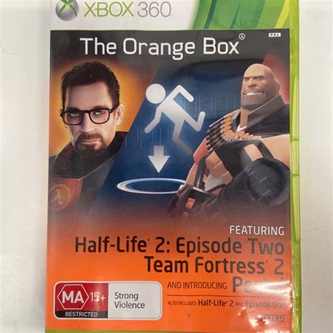 The Orange Box Xbox 360 - Half life 2 ep2, Team Fortress 2, & Portal