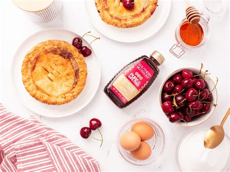 Sour Cherry Mini Pies - Golden Blossom Honey
