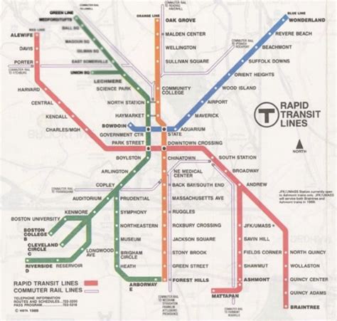 MBTA Subway Map 的图像结果