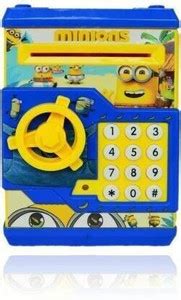 3 Jokers Latest Money Safe Kids Piggy Savings with Electronic Lock ATM ...