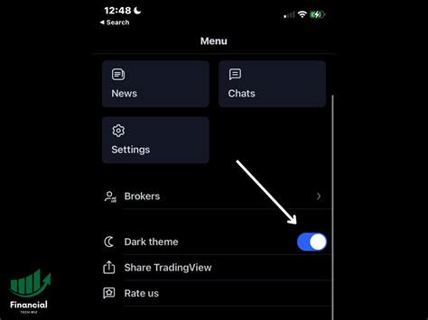 Image result for Trading View Dark Mode