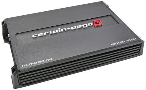 Cerwin-Vega XED1000.1M Xed Monoblock Class Ab Amp (1,000w Max) : Amazon ...