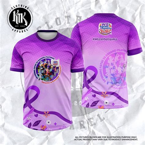 National Women's Month Full Sublimation Shirt We Can Be EquALL Purple ...