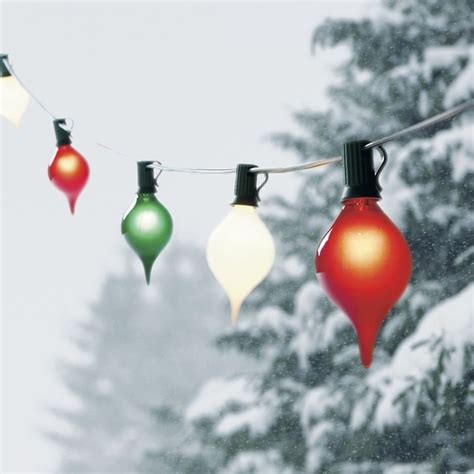 Classic Christmas Light Strand Replacement Bulbs | Grandin Road