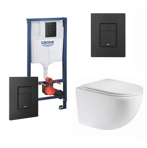 Комплект 3 в 1 инсталляция Grohe Rapid SL + Унитаз подвесной Enio Unico ...