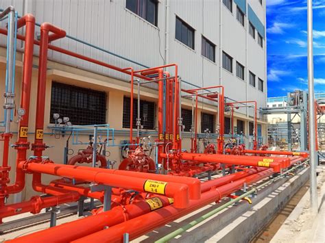 Medium Velocity Water Spray System