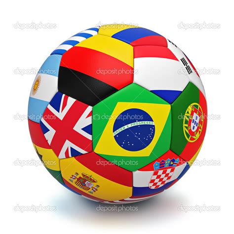 Soccer ball with countries flags Stock Photo by ©DmitryRukhlenko 49564155