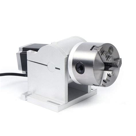 Buy 80mm Chuck Rotating Shaft Universal Rotary Fixture CNC Milling ...