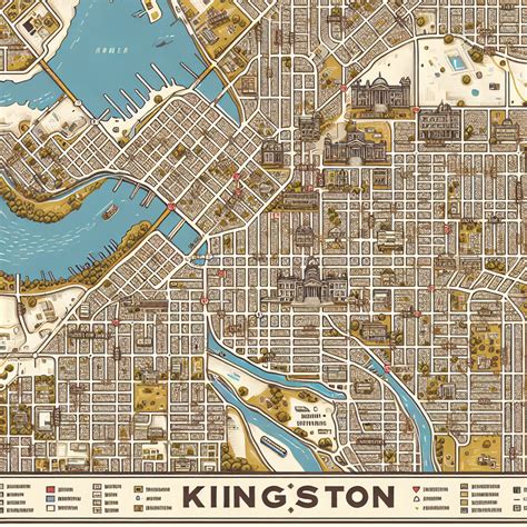 Download Kingston City Roads Map for free