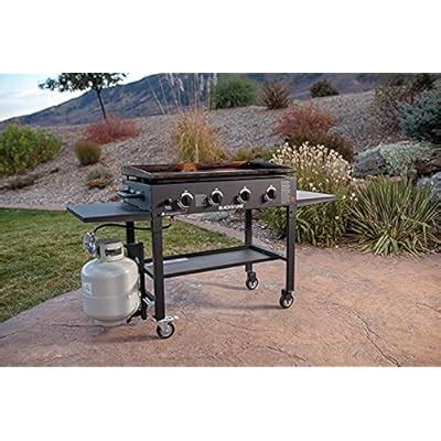 Buy Blackstone 1554 Cooking 4 Burner Flat Top Gas Grill Propane Fuelled ...