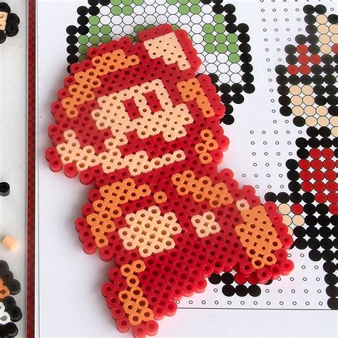 Perler Super Mario Bros 3 Bead Pattern Pad - 14 Pages | Buy Now with ...