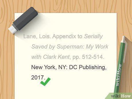 Image result for How to Cite Appendix