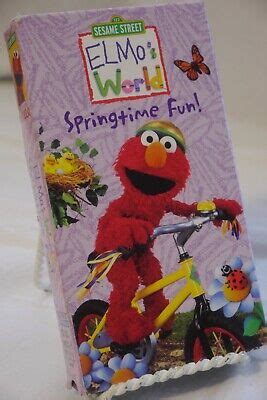 Image result for Elmo Voice Over World Springtime Fun VHS