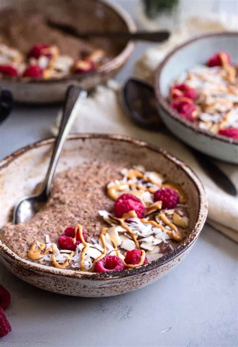Easy Low-Carb Keto Oatmeal | Food Faith Fitness