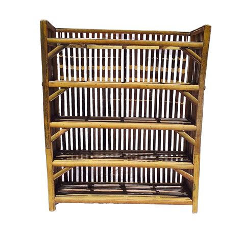 HM SERVICES Bamboo Cane Rack Books and Shoes (Brown) : Amazon.in: Home ...