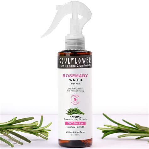 Buy Soulflower Rosemary Water Spray for Hair Growth | Niacinamide ...